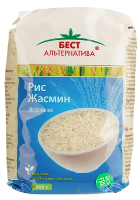 Рис жасмін Бест Альтернатива 900 г